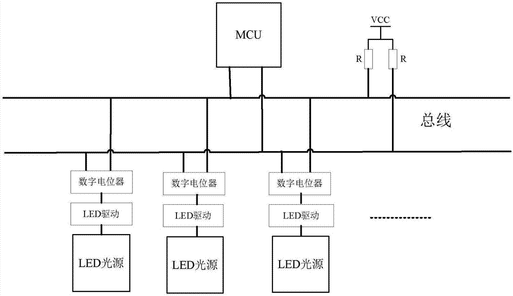 一種基于數(shù)字電位器的LED調(diào)光電路的制作方法與工藝