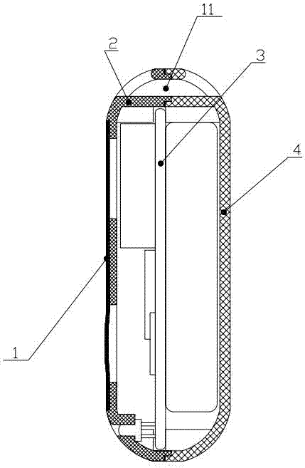 一種防水型汽車遙控器的制作方法與工藝