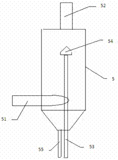 一种锅炉尾气处理系统及尾气处理用旋风除尘器的制作方法与工艺