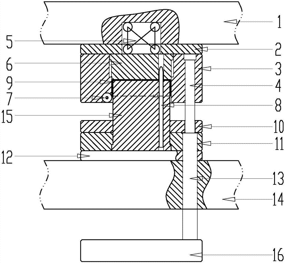 用于機(jī)殼支腳的翻邊模具的制作方法與工藝