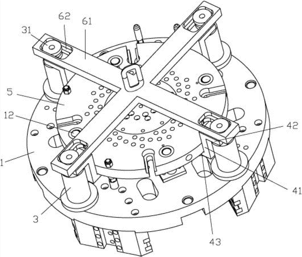 一種車輪模具便捷拆卸單元的制作方法與工藝