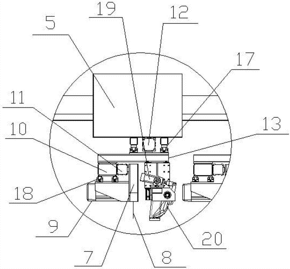 一種雙頭雙鋸牽引機的制作方法與工藝