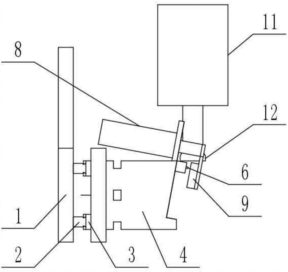 電視機(jī)底座加工工裝的制作方法與工藝