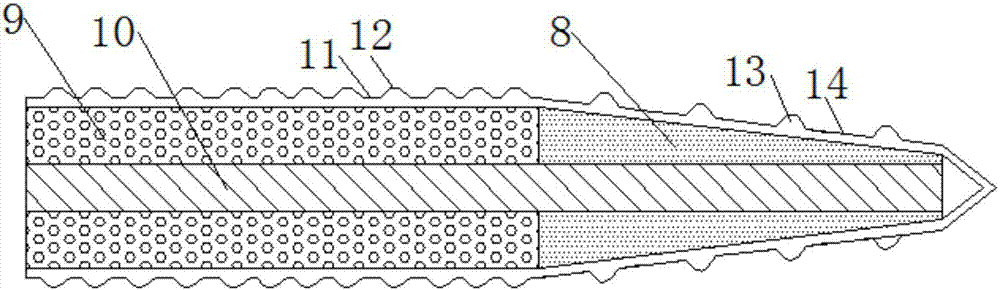 一种锥双喂料机胶状料螺杆结构的制作方法与工艺