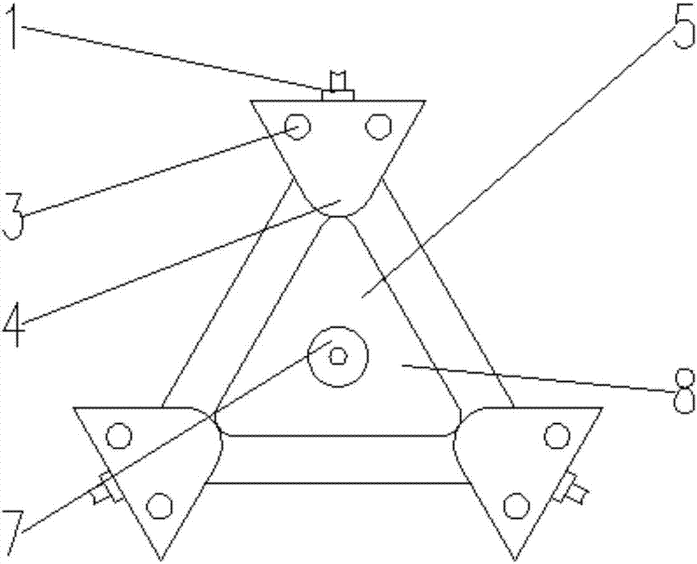 一種三角洲3D打印機的底座復位結構的制作方法與工藝