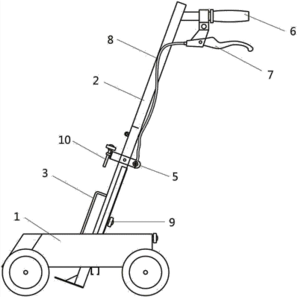 一種噴涂劃線車的制作方法與工藝