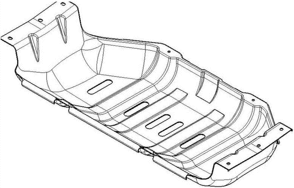 一種汽車燃油箱托盤及汽車的制作方法與工藝