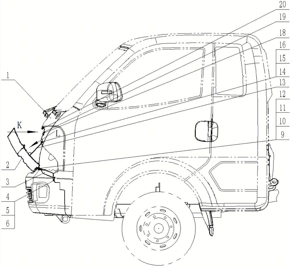 一種汽車(chē)前圍面板及汽車(chē)的制作方法與工藝