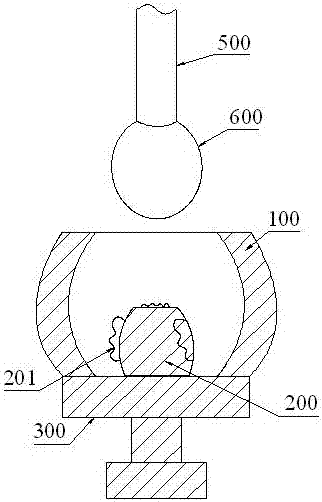 一種可在玻璃制品內(nèi)表面形成裝飾結(jié)構(gòu)的模具結(jié)構(gòu)的制作方法與工藝