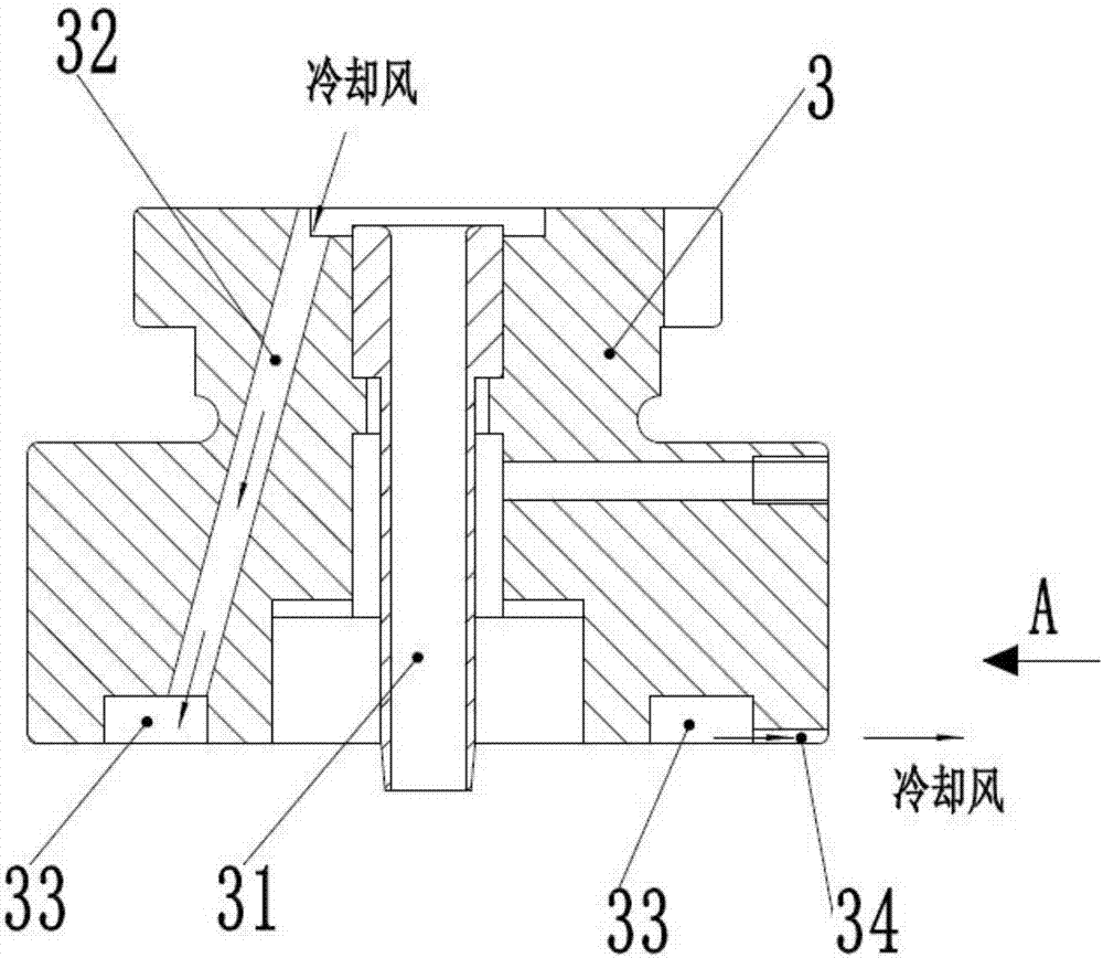 一種適用于寬肩成模的新型吹氣頭的制作方法與工藝