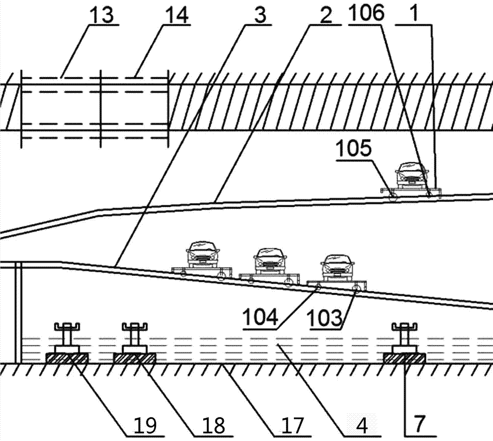 一種自動(dòng)化地下停車系統(tǒng)的制作方法與工藝