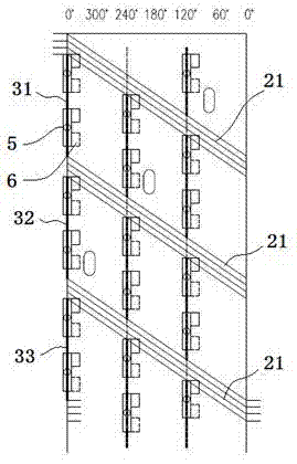 一種多平臺飄帶型美化通信塔的制作方法與工藝