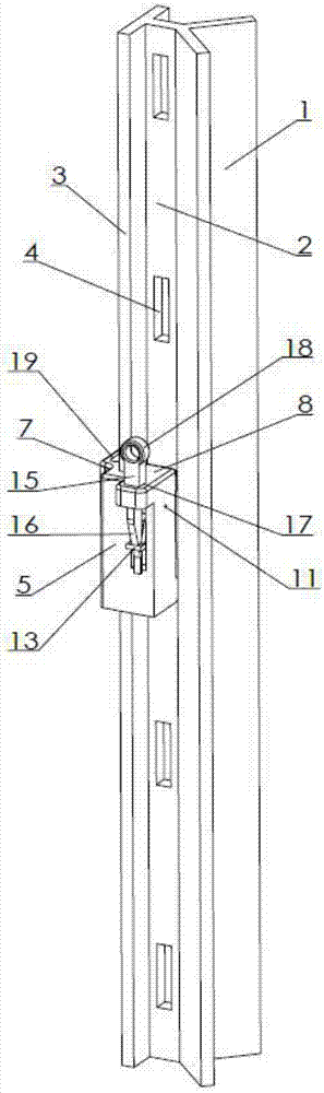 一种带安全防护轨的钢构塔的制作方法与工艺
