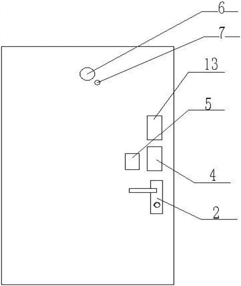 一種智能報警防盜門的制作方法與工藝