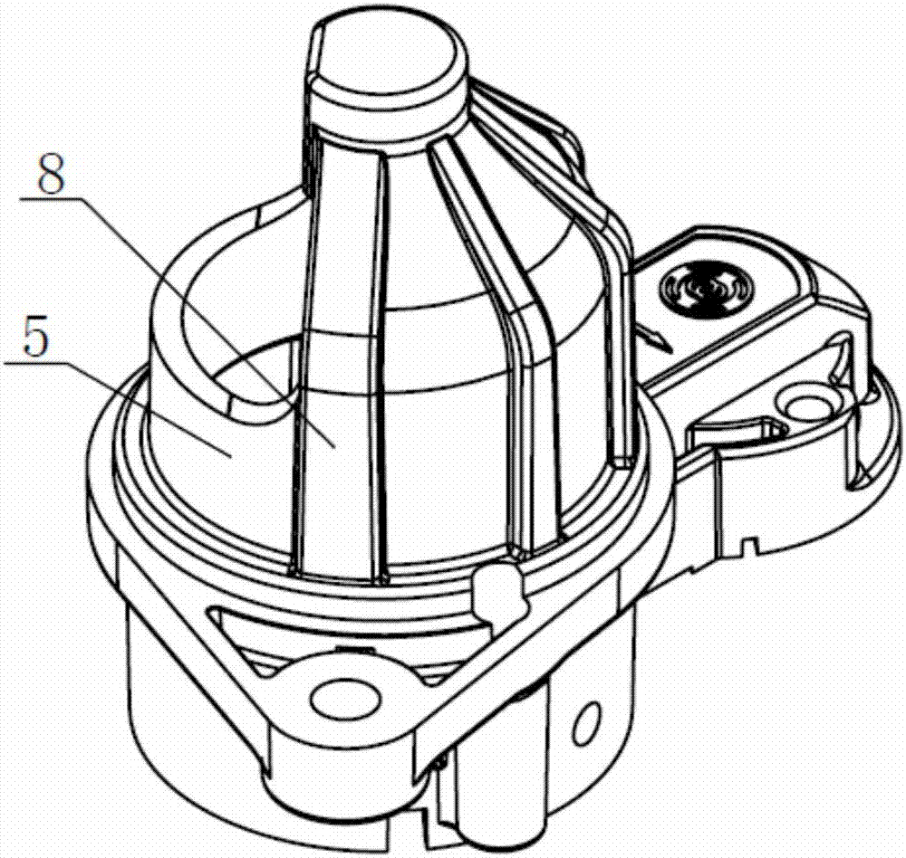 一種啟動機前端蓋結構的制作方法與工藝