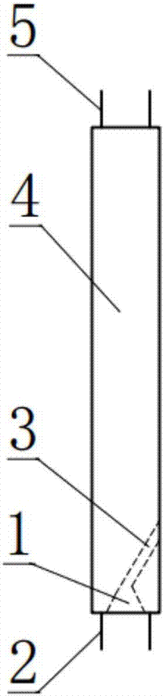 一种一字形的斜孔灌浆剪力墙的制作方法与工艺