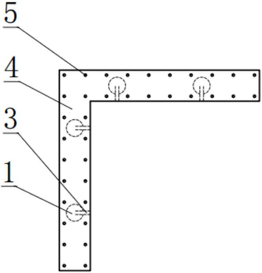 一种L形的斜孔灌浆剪力墙的制作方法与工艺