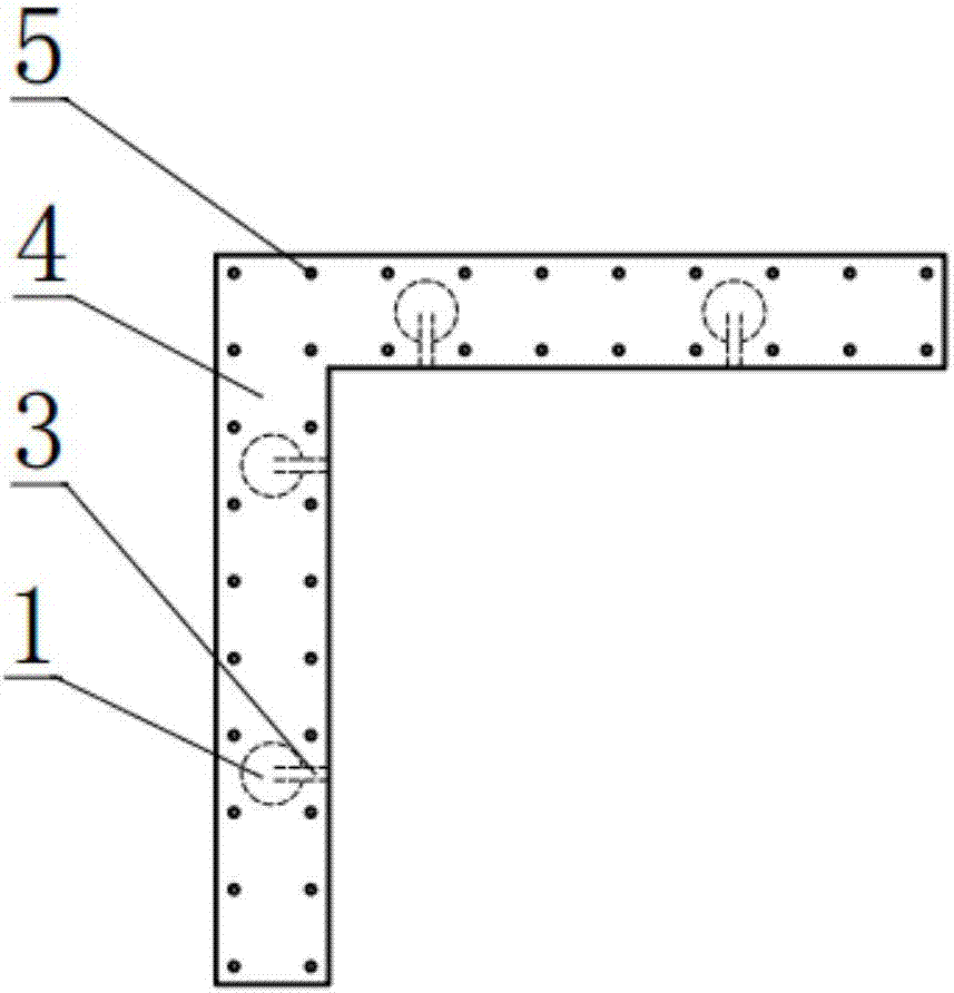 一種L形的斜孔灌漿剪力墻的制作方法與工藝
