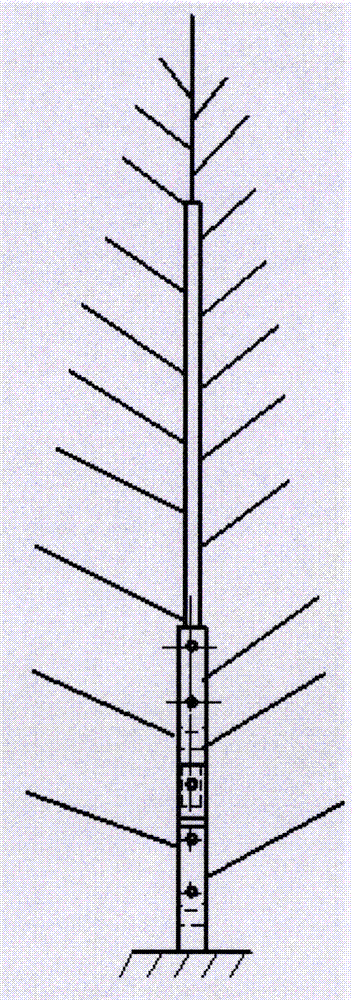 高密型可轉(zhuǎn)動(dòng)棚架的制作方法與工藝