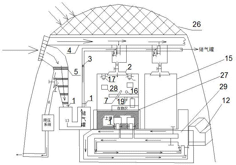 一种农业蔬菜大棚智能一体化控制系统的制作方法与工艺