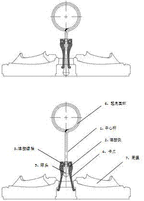 一種輪轂模具底模的起吊或搬運方法及裝置與流程