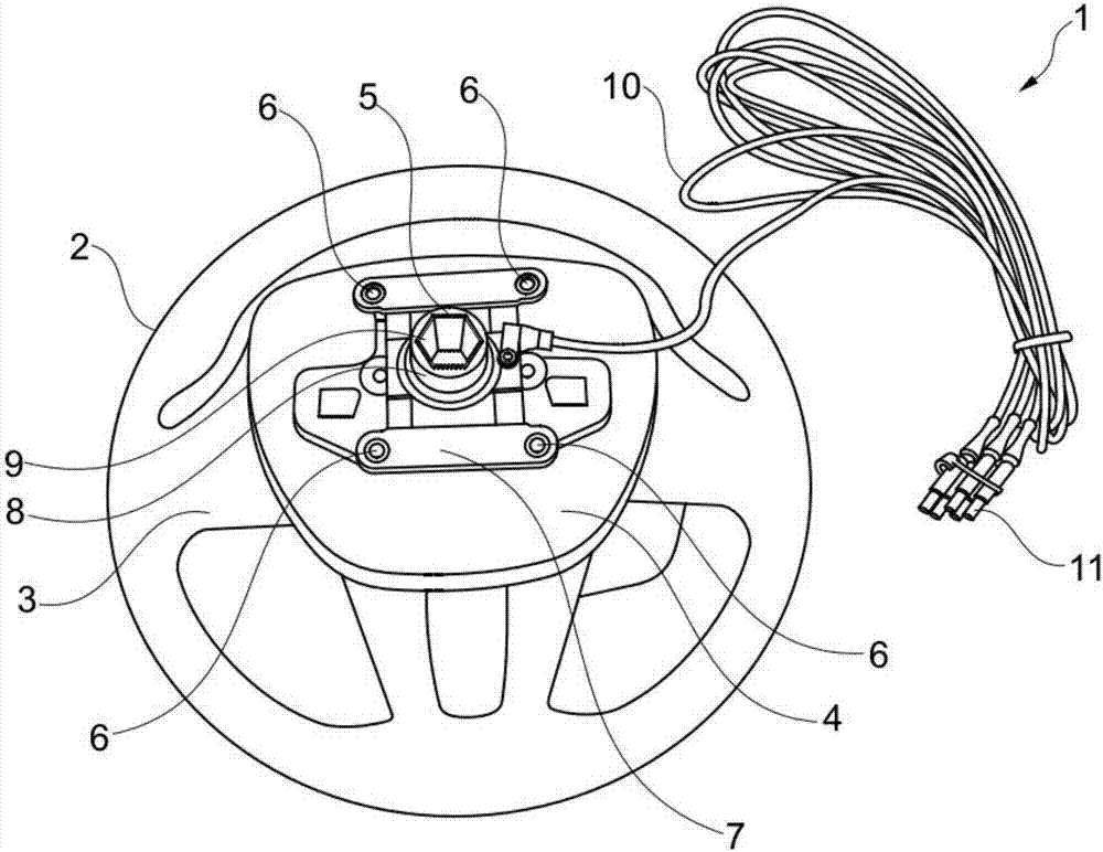 機(jī)動車輛的方向盤的制作方法與工藝