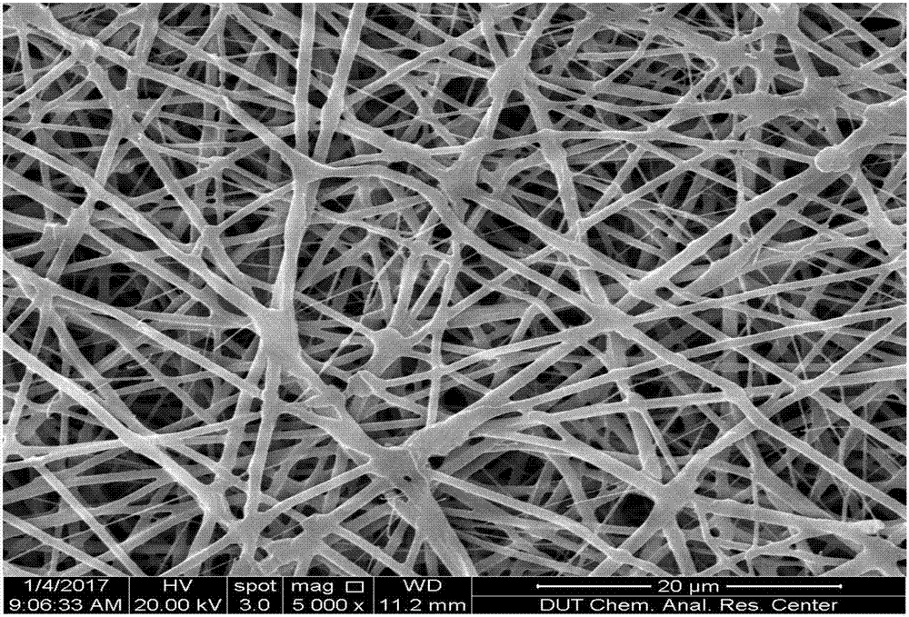 一种在微纳尺寸上形成粘连结构的静电纺丝纤维膜的制备方法与流程