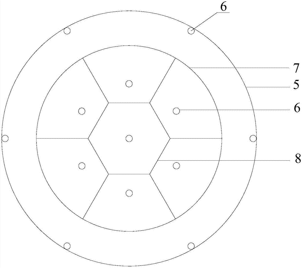 一種帶裙板的組合式筒型基礎(chǔ)及其施工方法與流程