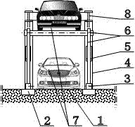 一種在道路上方建造桁架停車位的設(shè)計的制作方法與工藝