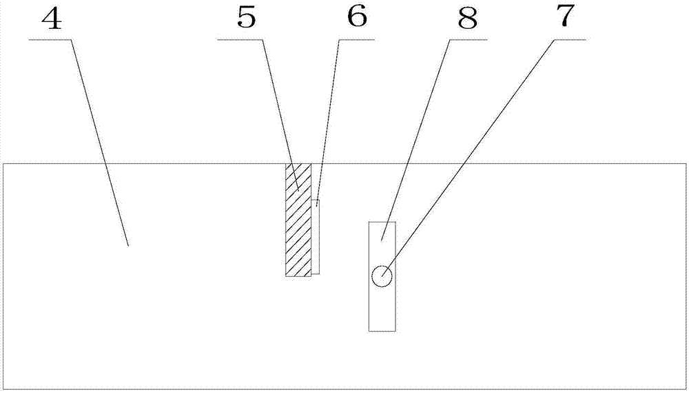 一種判斷巖屑堆積厚度的鉆井液槽的制作方法與工藝