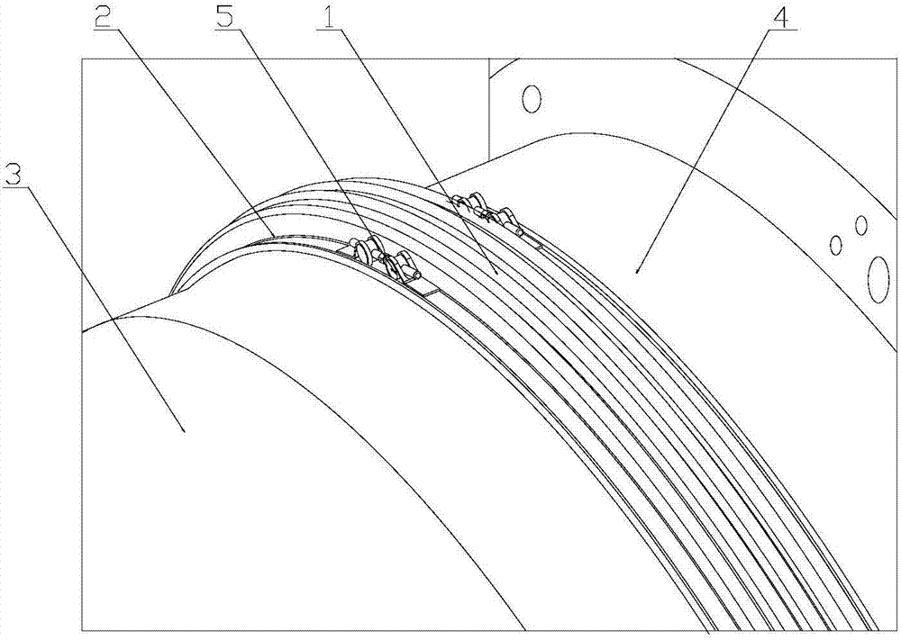 一種發(fā)動(dòng)機(jī)進(jìn)氣道柔性連接結(jié)構(gòu)的制作方法與工藝