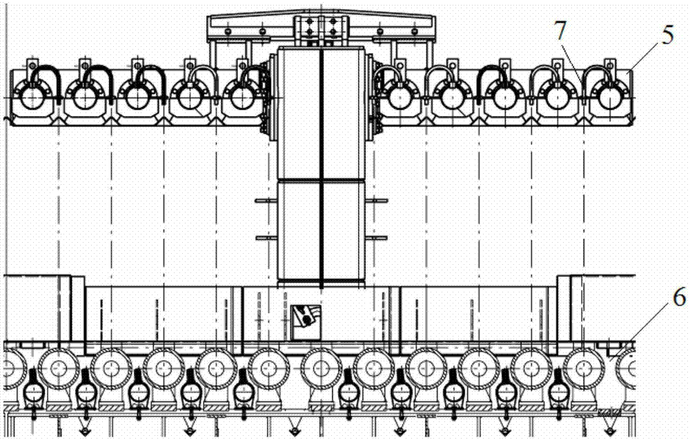 一種2300mm熱連軋機(jī)組超密集型冷卻的方法與流程