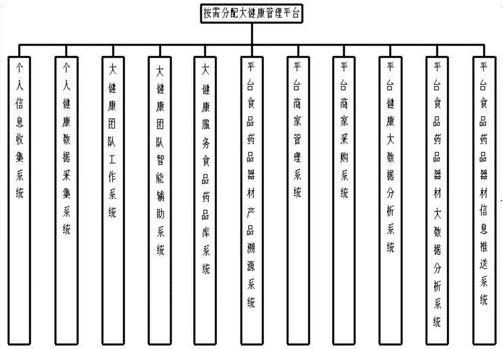 按需分配大健康管理平台的制作方法与工艺