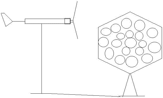 風(fēng)、光、電池三組合的發(fā)、供電系統(tǒng)的制作方法與工藝