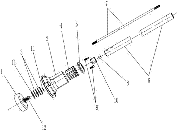 割灌機(jī)動(dòng)力輸出結(jié)構(gòu)的制作方法與工藝