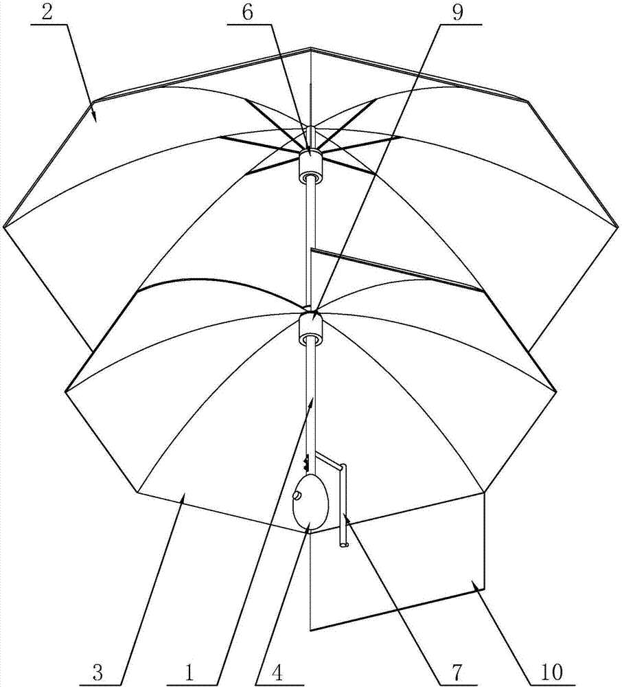 双层雨伞的制作方法与工艺