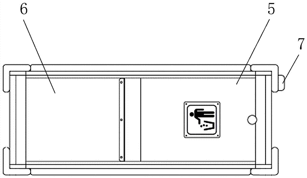 一種用于客運(yùn)列車(chē)車(chē)廂清潔的手推車(chē)的制作方法與工藝