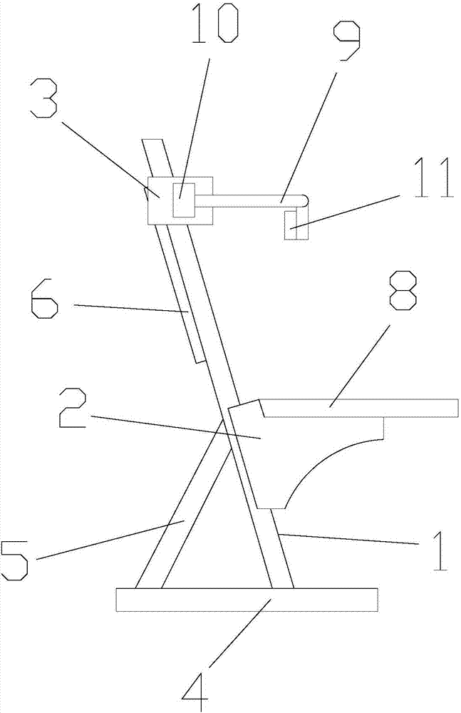 一種學(xué)生用防駝背防近視椅子的制作方法與工藝