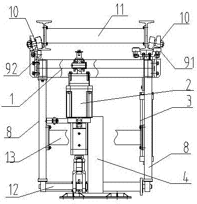 一種桁架機(jī)械手夾坯平衡機(jī)構(gòu)的制作方法與工藝