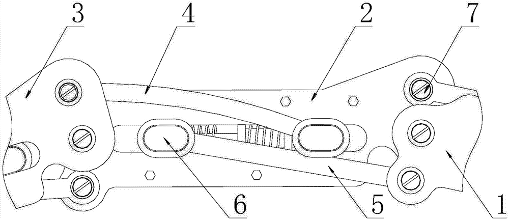 一種爬桿機(jī)器人腿部關(guān)節(jié)的傳動(dòng)機(jī)構(gòu)的制作方法與工藝