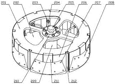 锥形杯环标贴标装置的制作方法