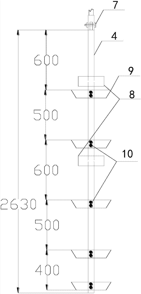 一种原煤仓防悬料自动排堵装置的制作方法