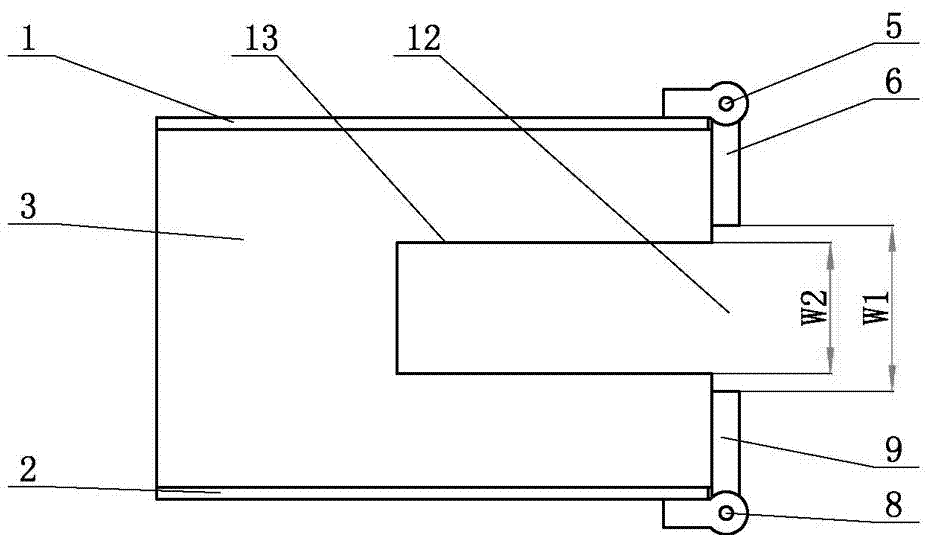 證卡收集料斗的制作方法與工藝