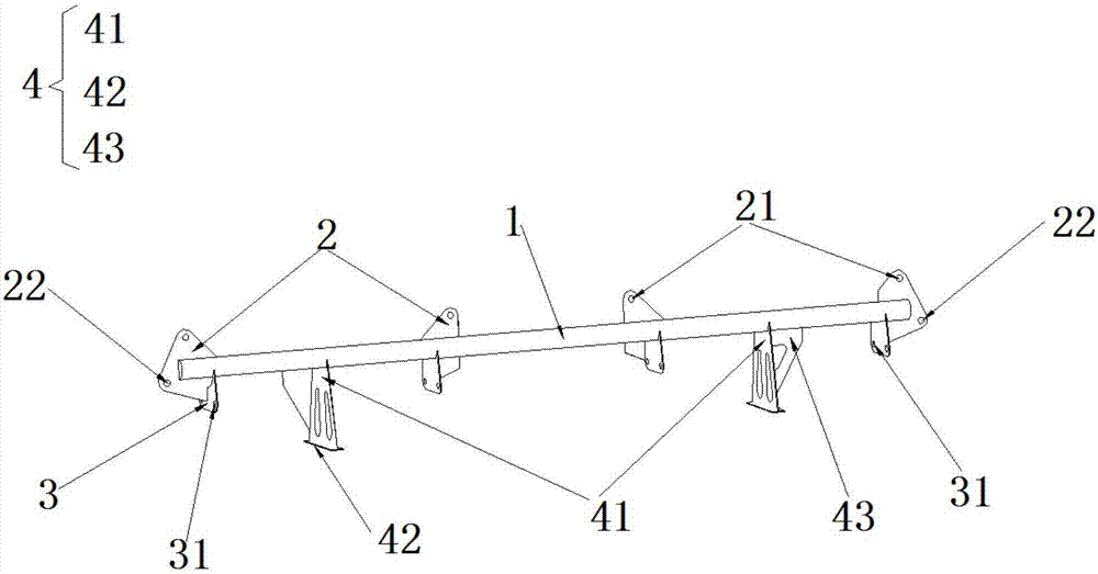 一种用于吊运板材的吊梁装置的制作方法