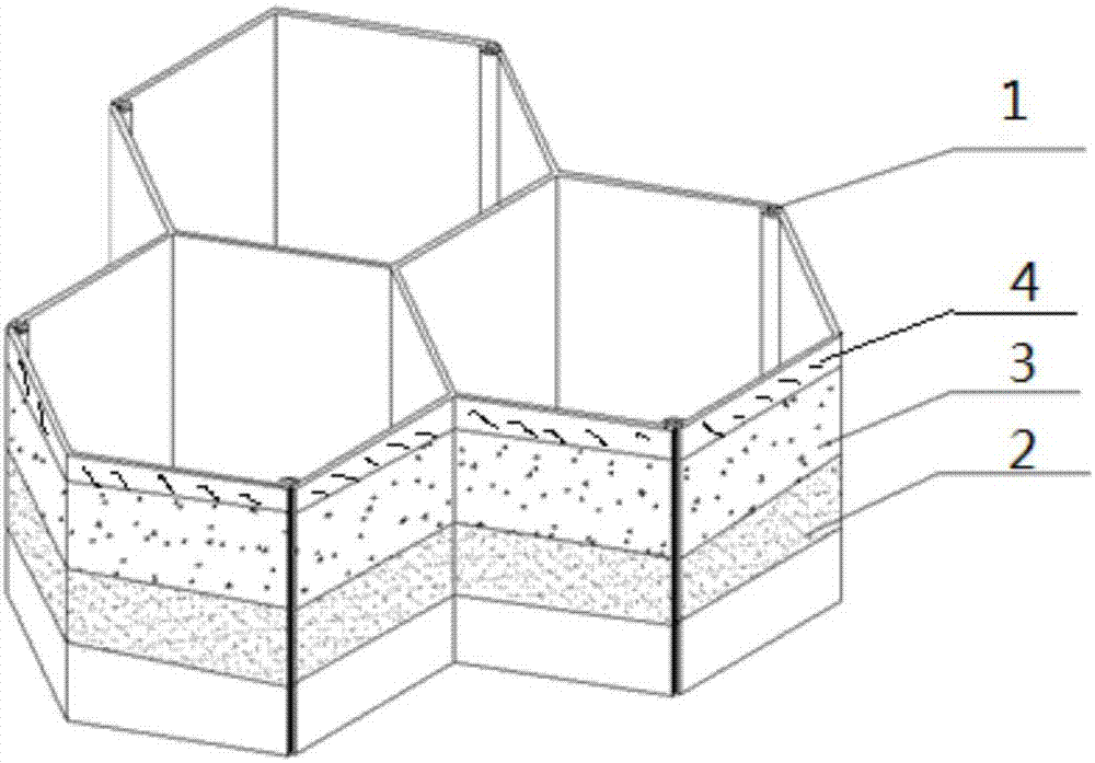 蜂巢結(jié)構(gòu)單元和生態(tài)護(hù)坡的制作方法與工藝
