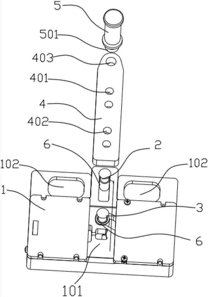 一种机动车尾门电吸锁锁扣滑板结构的制作方法与工艺