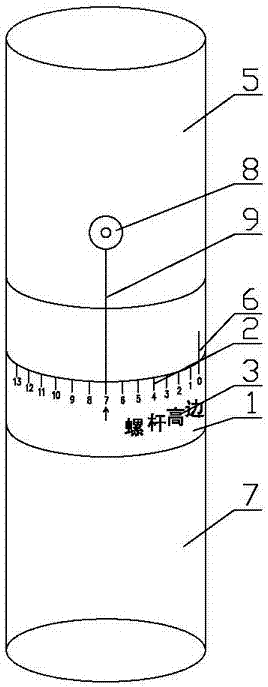 高邊尺及角差測量工具的制作方法與工藝