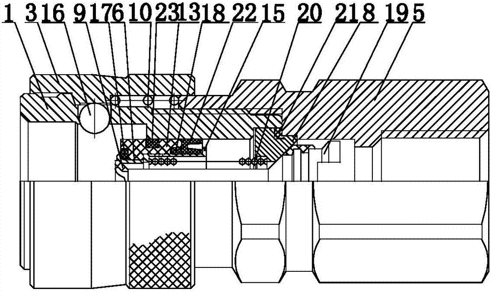 一種快速接頭公插頭的制作方法與工藝