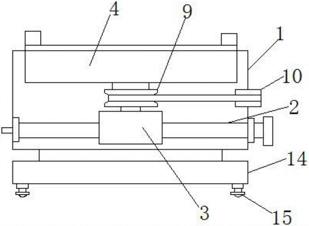 一种电子信息投影仪角度调整架的制作方法与工艺