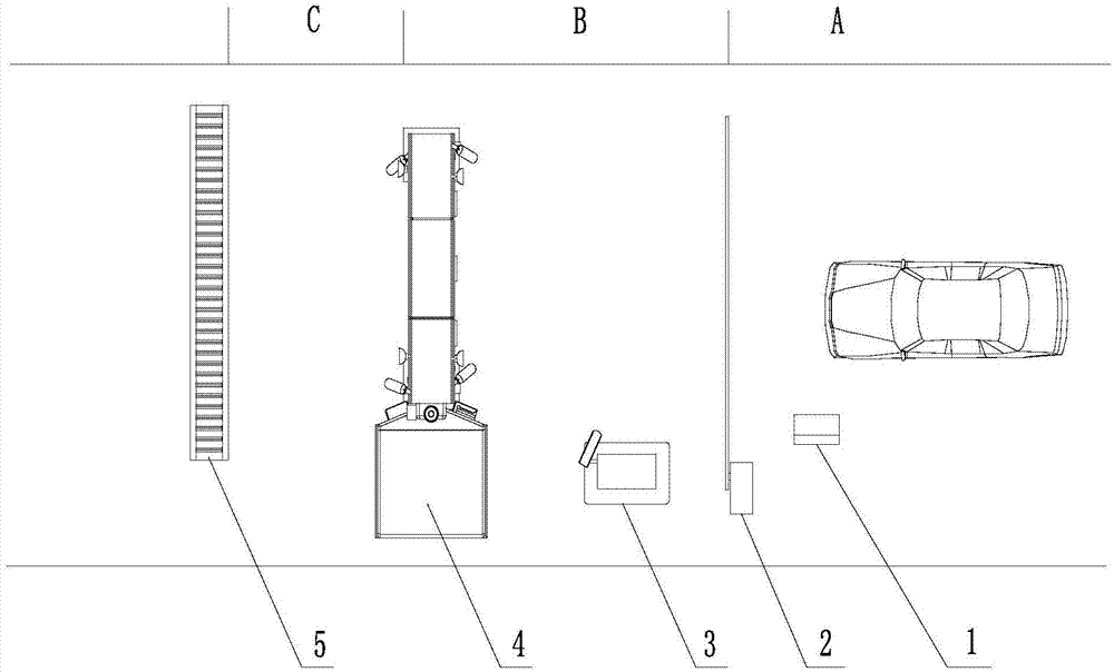 一種免下車通道式汽車掃描檢查系統(tǒng)的制作方法與工藝